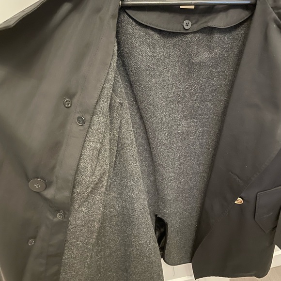 Michaels Kors Women’s black and gold trench coat with removable lining XS - Picture 7 of 7